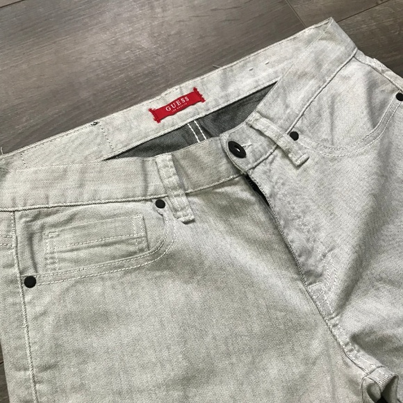 Guess Los Angeles Light Gray Skinny Jeans NWOT - Picture 4 of 7